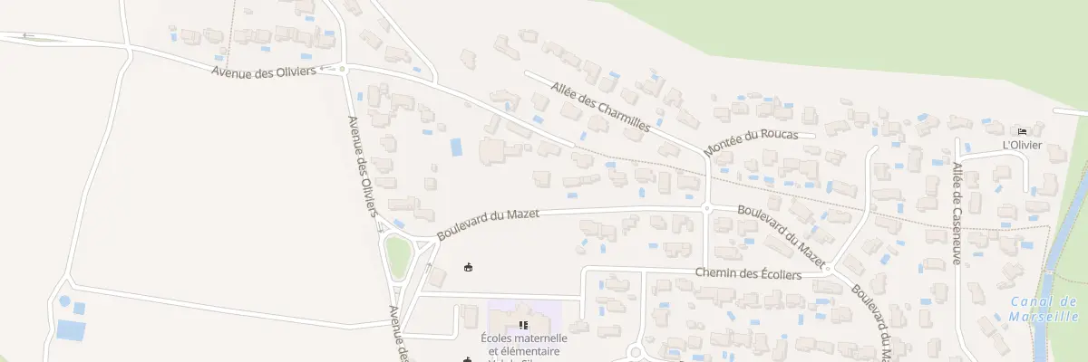 Plan du 53B Bd du Mazet à Lançon-Provence