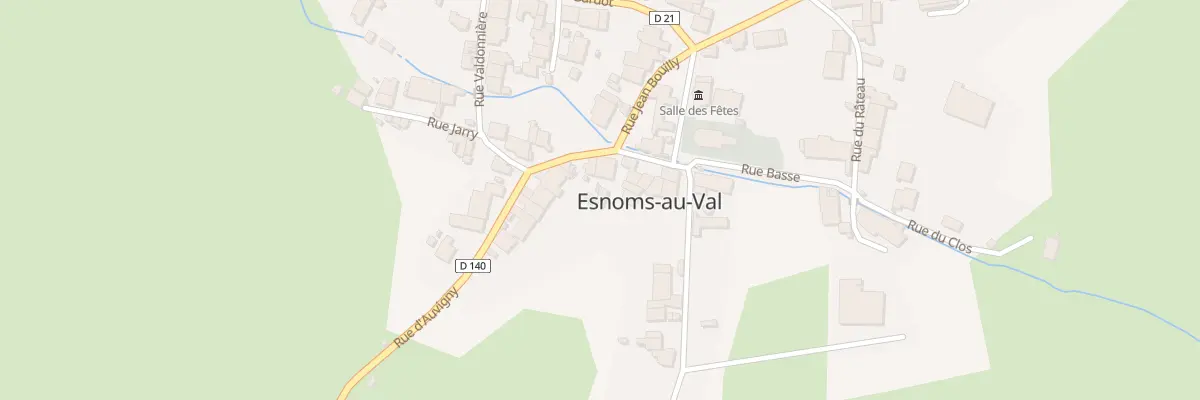 Plan du 9 Rue Auvigny au Val-d’Esnoms