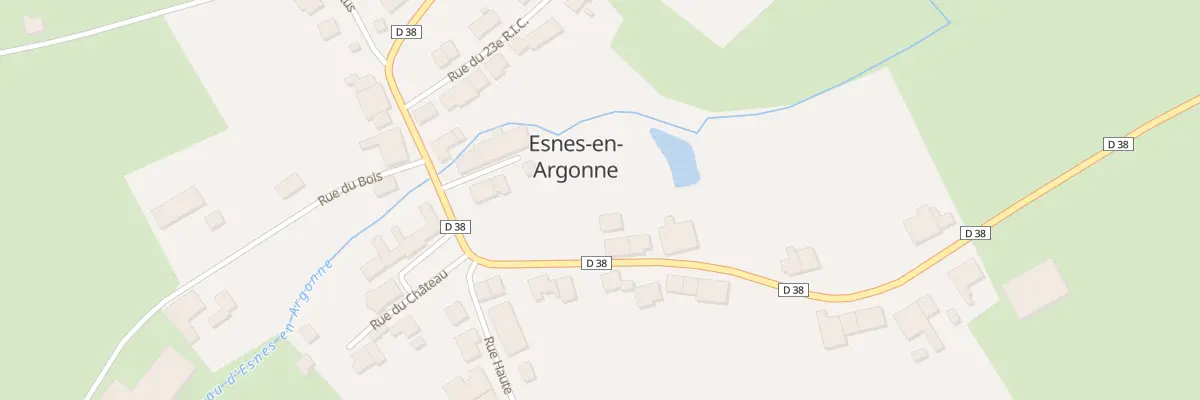 Plan du 1 Rue des Mouleurs à Esnes-en-Argonne