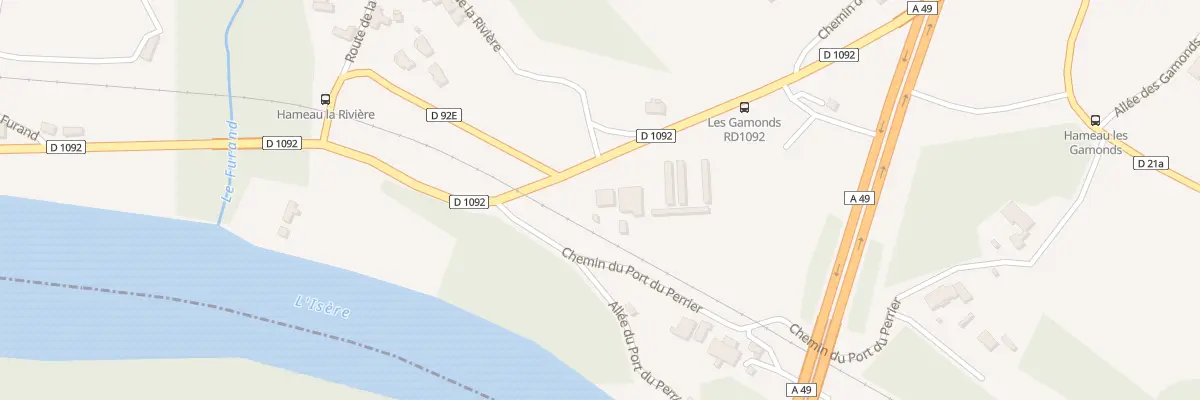 Plan du 1990B Rte de St Marcellin à Saint-Lattier