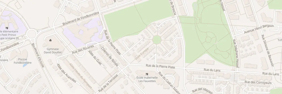 Plan du 6 Rue Viale Francia Corta à L’Isle-d’Abeau