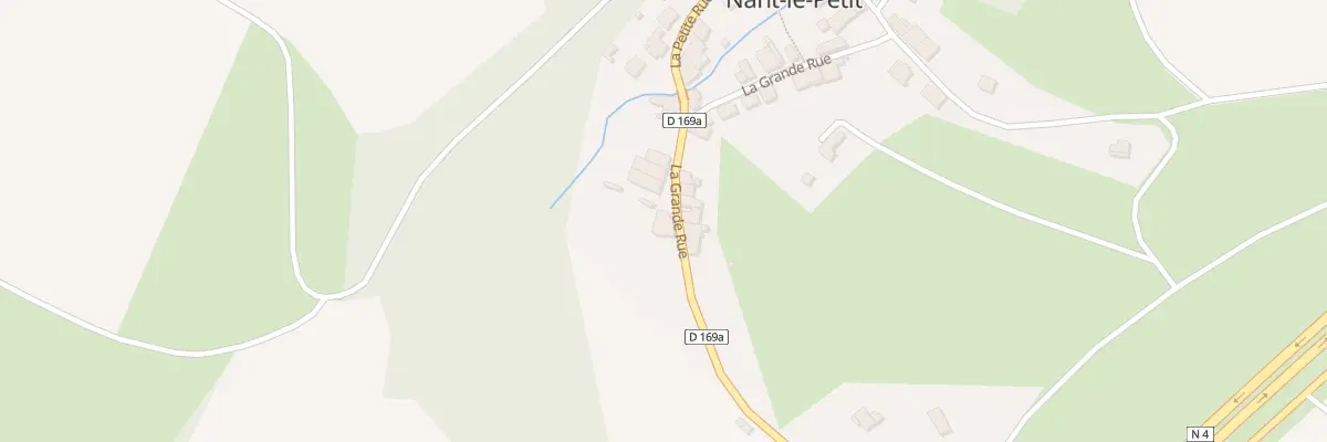Plan du 1 Gr La Grande Rue à Nant-le-Petit