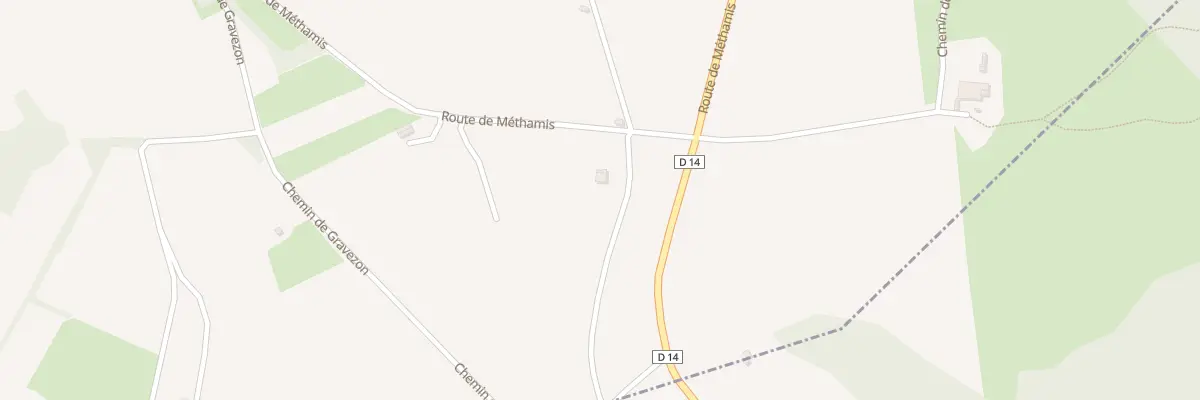 Plan du 1130 Che de Langlois à Blauvac
