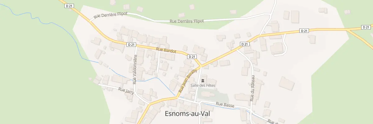 Plan du 18B Rue Bardot au Val-d’Esnoms