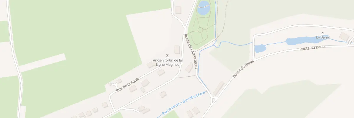Plan du 5140 Bouquaux à Matton-et-Clémency