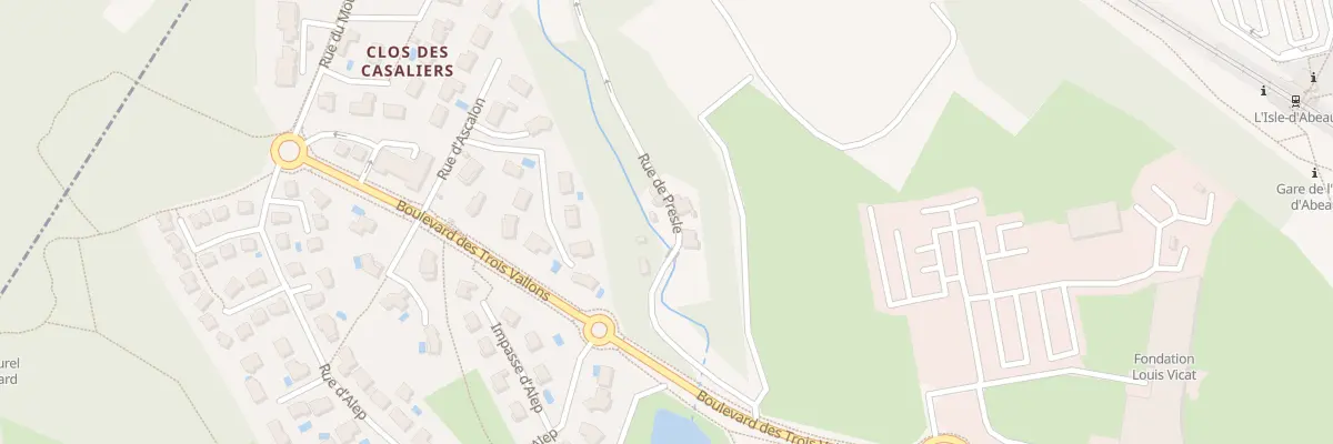 Plan du 4 Rue de Presle à L’Isle-d’Abeau