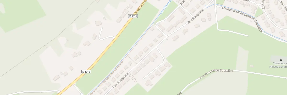 Plan du 28 Rue Rougeotte à Naives-Rosières