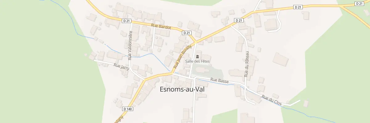 Plan du 2 Rue Claudot au Val-d’Esnoms