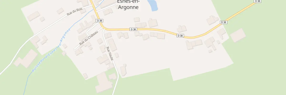 Plan du 10 Rue des Mouleurs à Esnes-en-Argonne