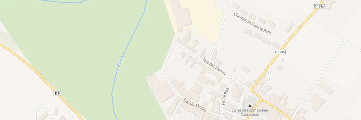Plan du 15 Rue des Pierres à Ménil-sur-Saulx