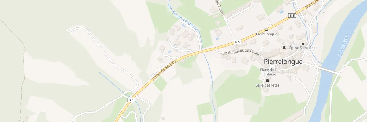 Plan du 5071 Les Clots à Pierrelongue