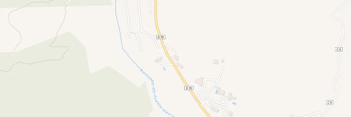 Plan du 960 Rte des Gorges à Saint-Ferréol-Trente-Pas