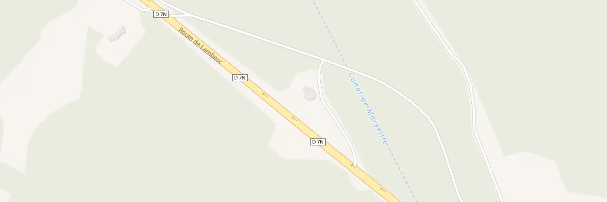 Plan du 350F Montée de Gancel à Vernègues