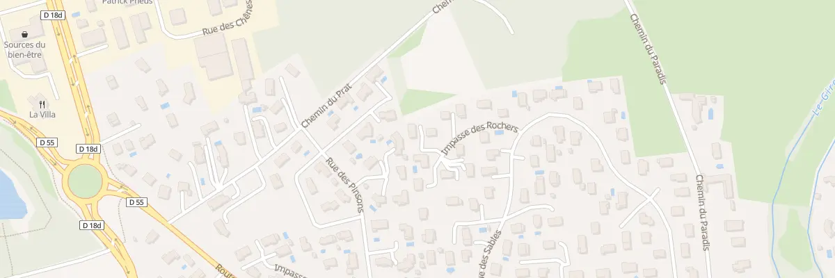 Plan du 110 Imp des Rochers à Saint-Romain-de-Jalionas