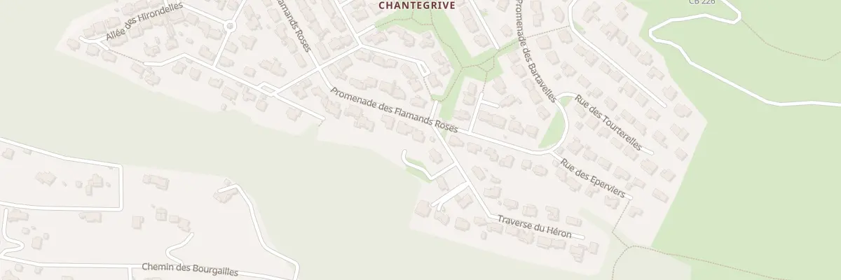 Plan du 30 Prom des Flamands Roses à Ensuès-la-Redonne