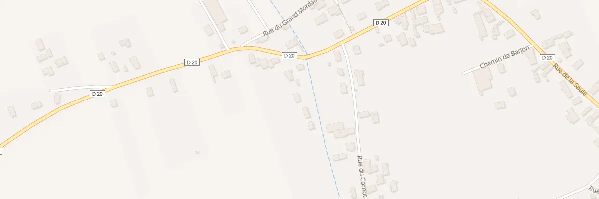 Plan du 1B Gr Grand Chemin de Charrey à Esbarres