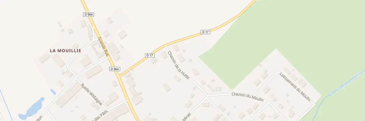 Plan du 5 Che de la Hutte à Mouzay