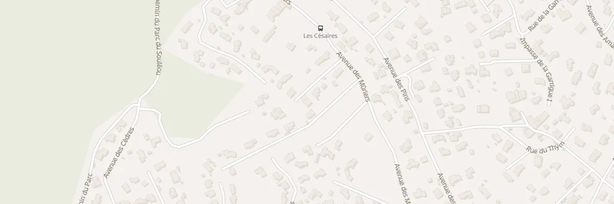 Plan du 5103 Les Césaires à Rognac