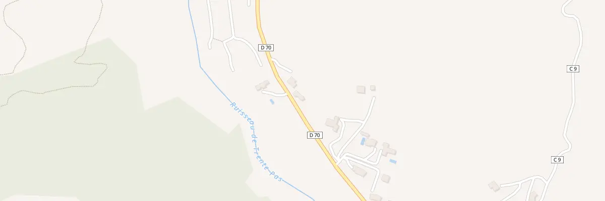 Plan du 880 Rte des Gorges à Saint-Ferréol-Trente-Pas
