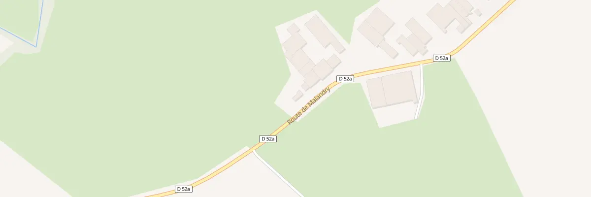 Plan du 22 Rte de Malandry à Villy
