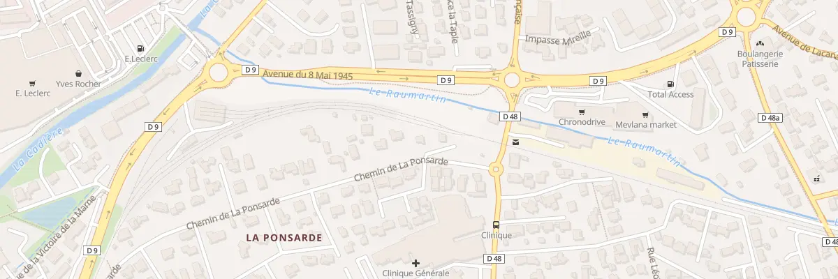 Plan du 4 Che de la Ponsarde à Marignane