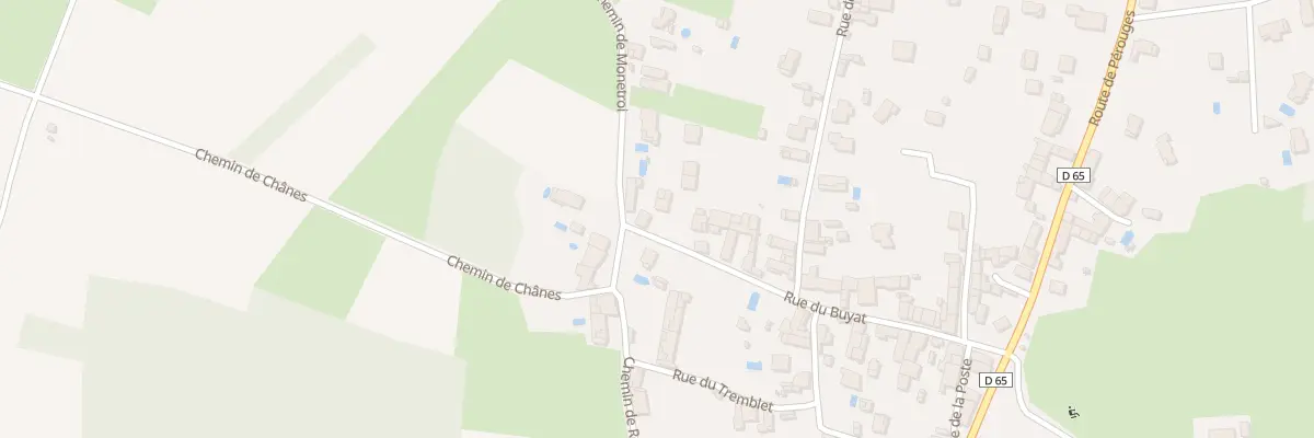 Plan du 274 Rue du Buyat à Saint-Jean-de-Niost