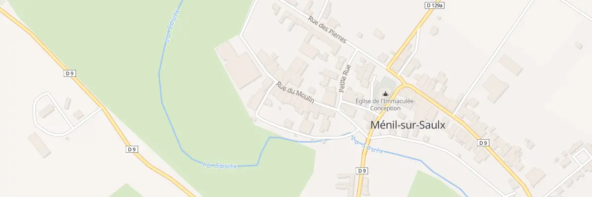 Plan du 7 Rue du Moulin à Ménil-sur-Saulx