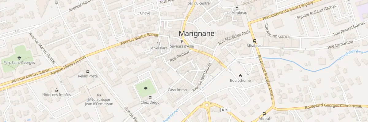 Plan du 7 Rue Capellanerie à Marignane