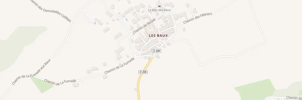 Plan du 5066 Hameau des Baux à Bédoin
