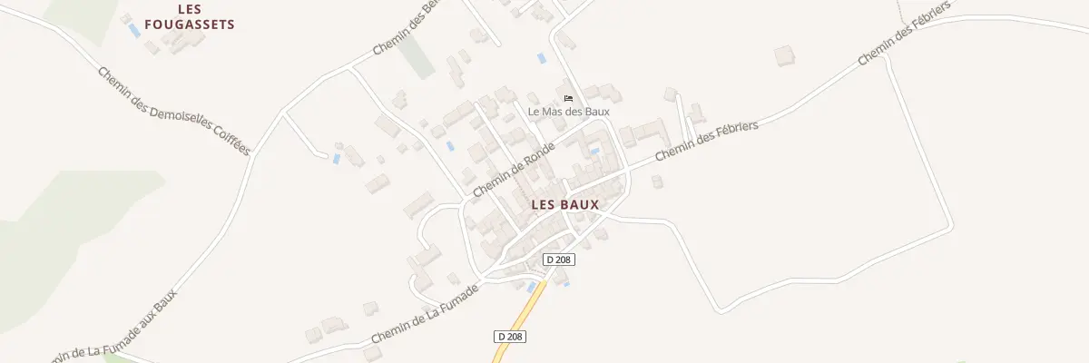 Plan du 2 Rue Simon de Chalons à Bédoin