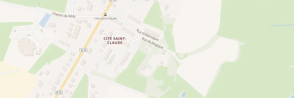 Plan du 19 Rue de Belgique à Louhans-Châteaurenaud