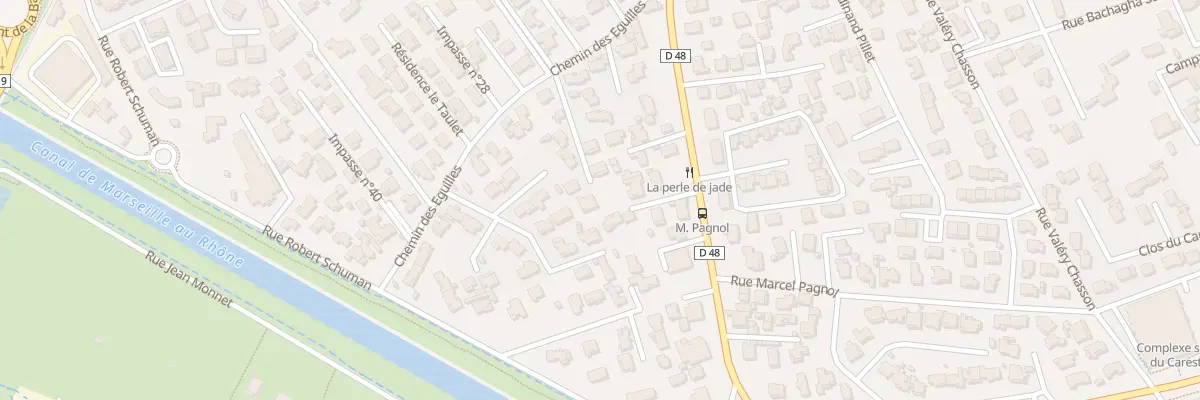 Plan du 9008 Av du Gal Salan à Marignane