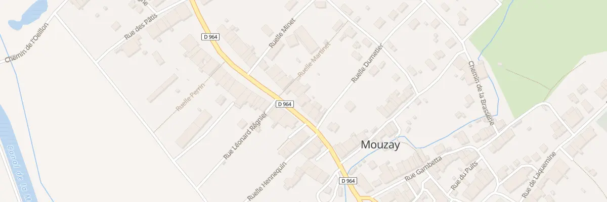 Plan du 24 Gr Grande Rue à Mouzay