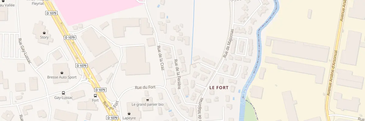 Plan du 150 Rue de la Fenière à Viriat