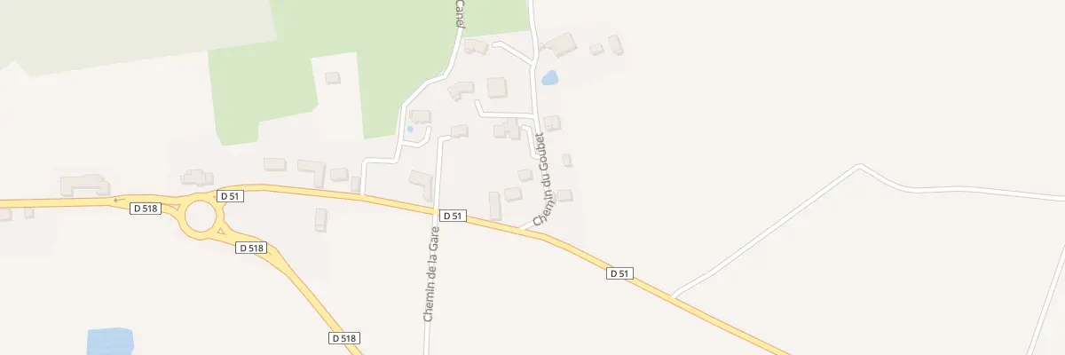 Plan du 49 Che du Goubet à Porte-des-Bonnevaux