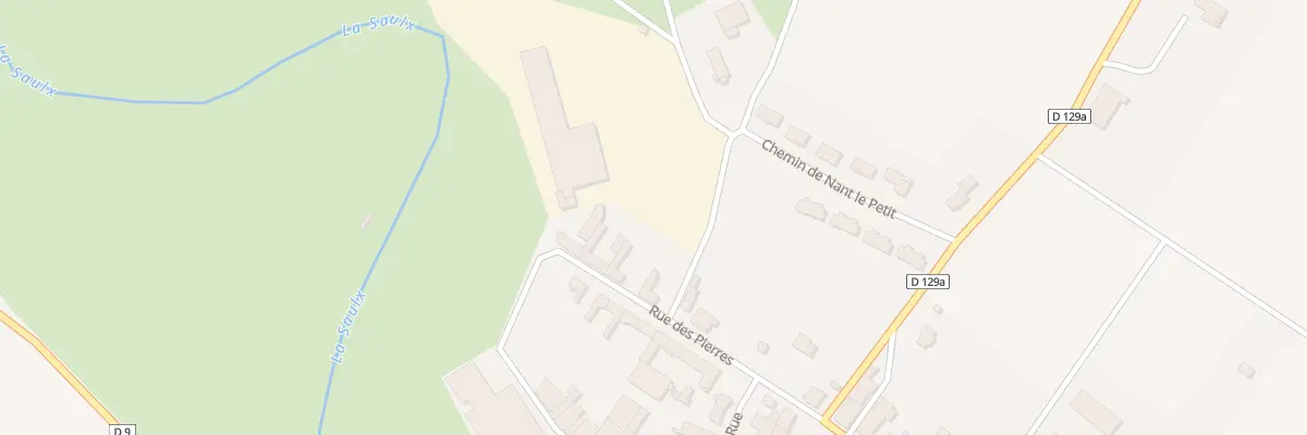 Plan du 12 Rue des Pierres à Ménil-sur-Saulx