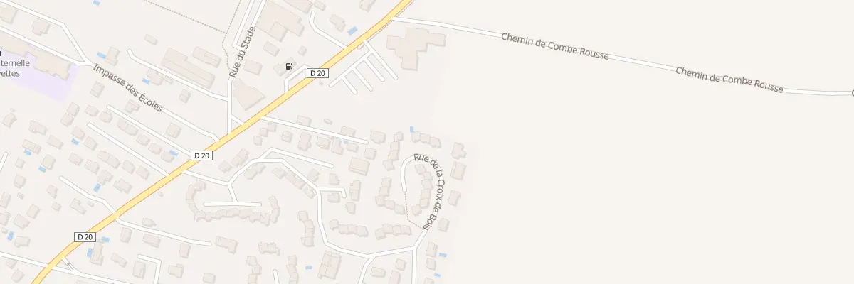 Plan du 482 Rue de la Croix de Bois à Loyettes