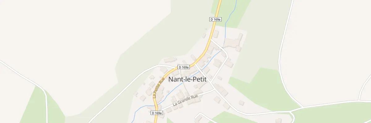 Plan du 3 Rue du Moulin à Nant-le-Petit