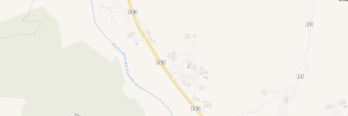 Plan du 780 Rte des Gorges à Saint-Ferréol-Trente-Pas