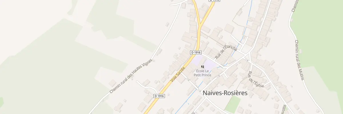 Plan du 32 Voie Sacree à Naives-Rosières