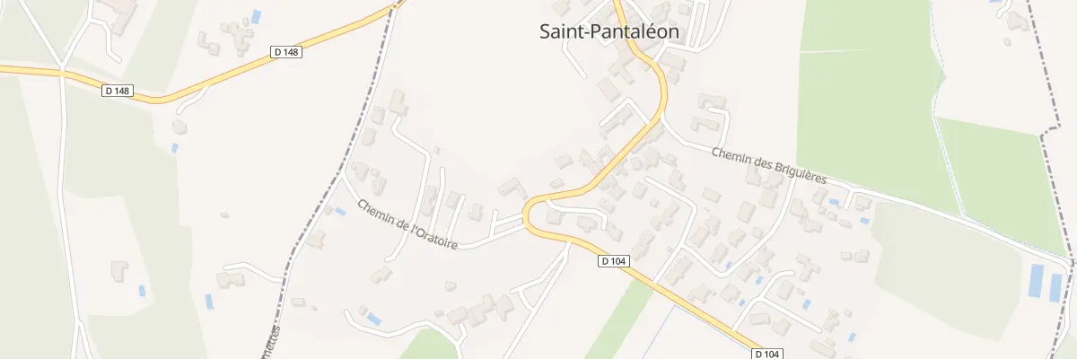 Plan du 444 Rue des Roques à Saint-Pantaléon