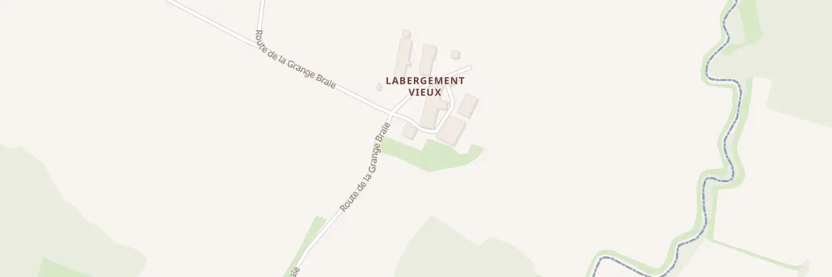 Plan du 620 Rte de la Grange Braie à Montpont-en-Bresse