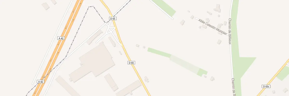 Plan du 5097 Rte de Meximieux à Charnoz-sur-Ain