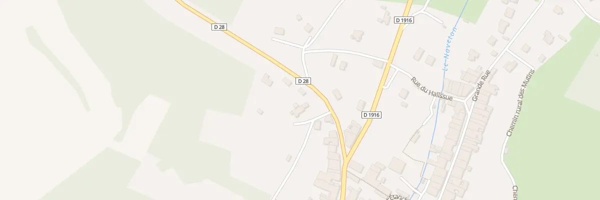 Plan du 13 Rue du Clos Patureau à Naives-Rosières