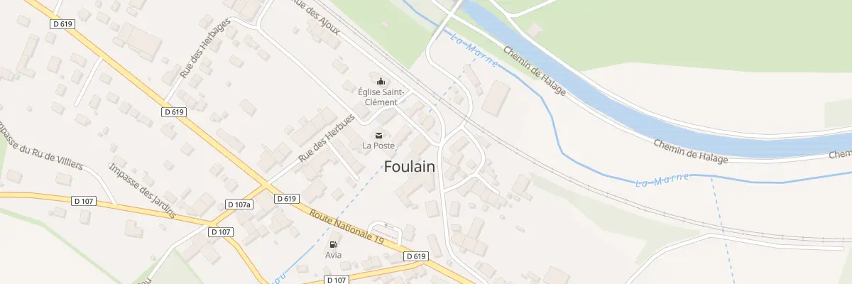 Plan du 15 Rue de Moiron à Foulain