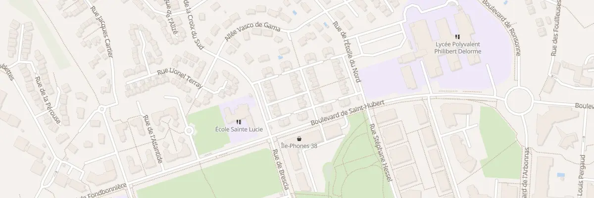 Plan du 9 Rue du Pacifique à L’Isle-d’Abeau