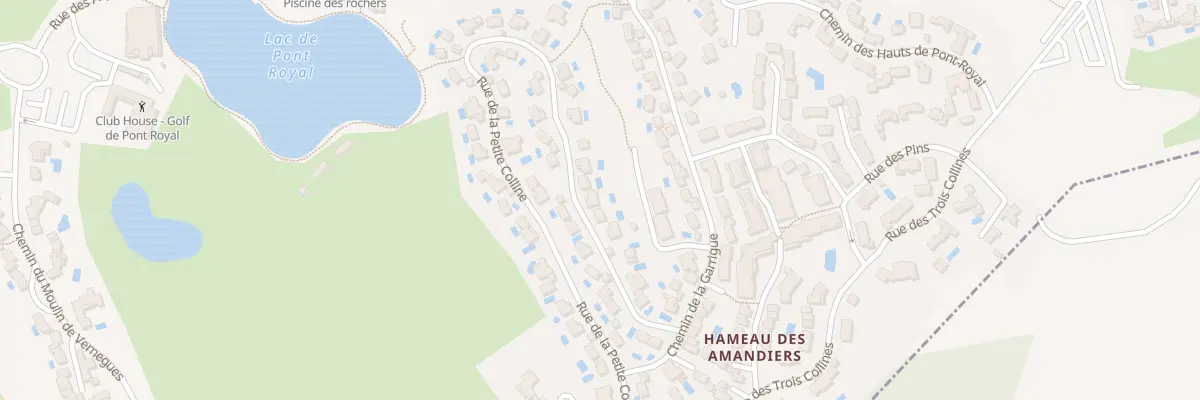 Plan du 64 Rue de la Petite Colline à Mallemort