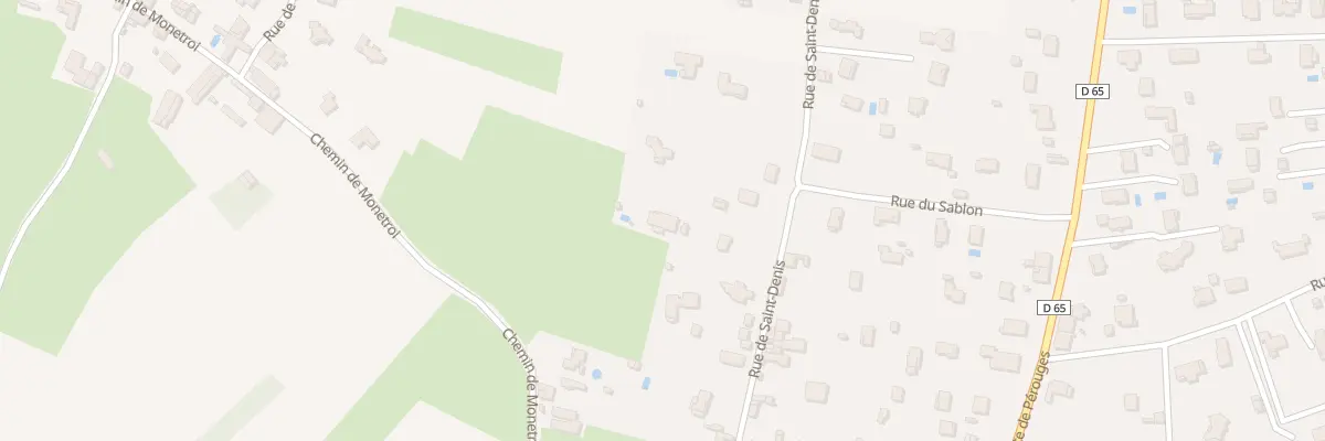 Plan du 313 Rue de Saint Denis à Saint-Jean-de-Niost