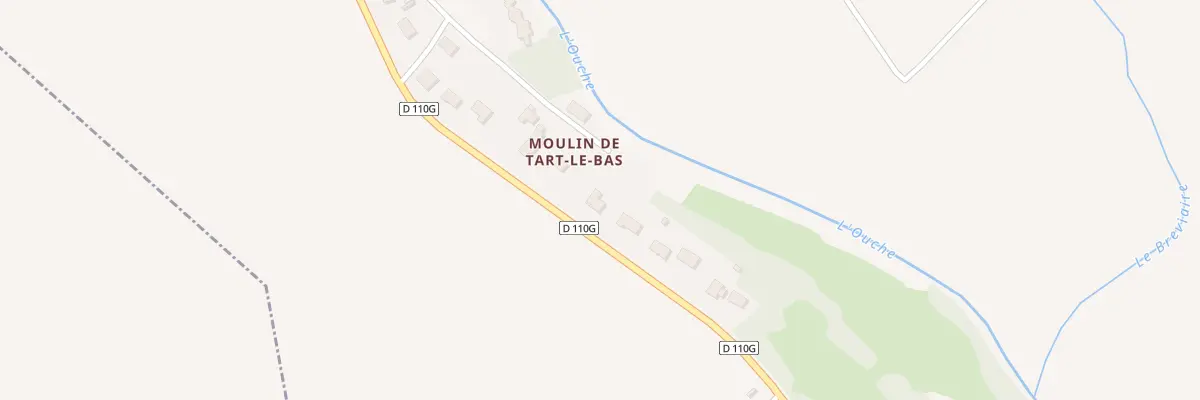 Plan du 12 Rte de Varanges à Tart-le-Bas
