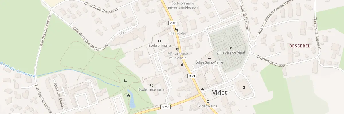 Plan du 347 Rue Prosper Convert à Viriat